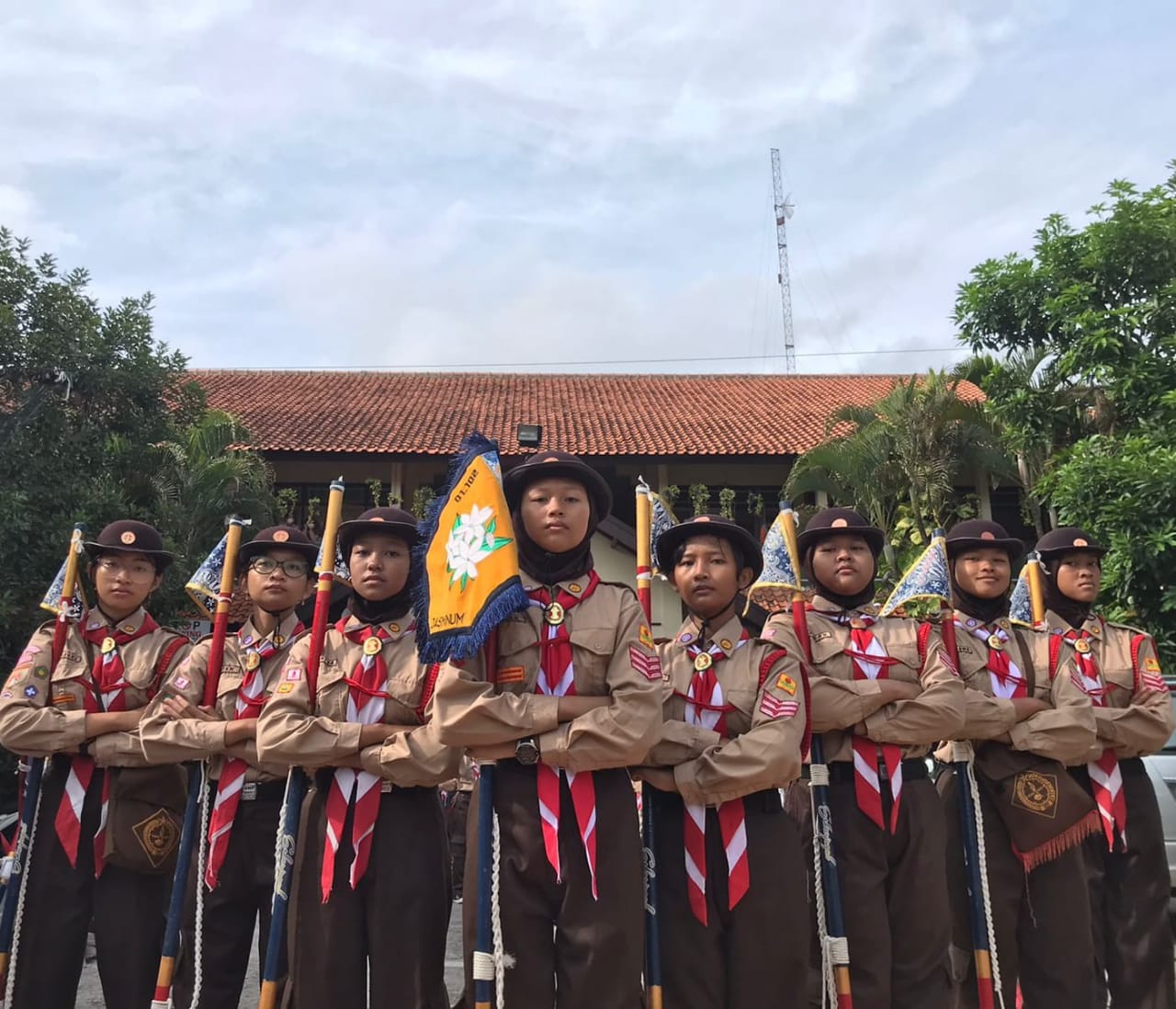 SMP Negeri 9 Surakarta Raih Gelar Tergiat Putra dan Tergiat Putri Tahun 2022, Sabtu (8/10/2022)