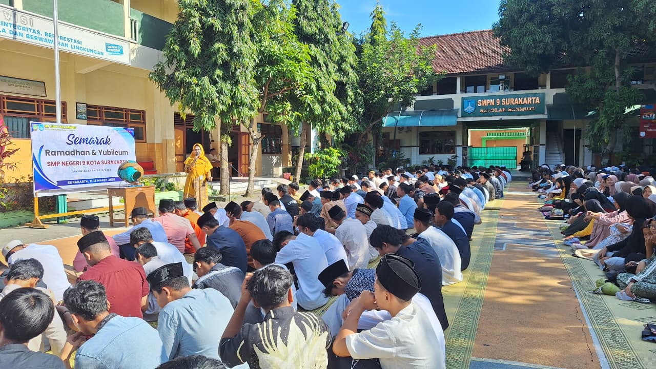 Semarak Ramadan dan Yubelium SMP Negeri 9 Kota Surakarta, Rabu-Jumat (11-13/3/2026).